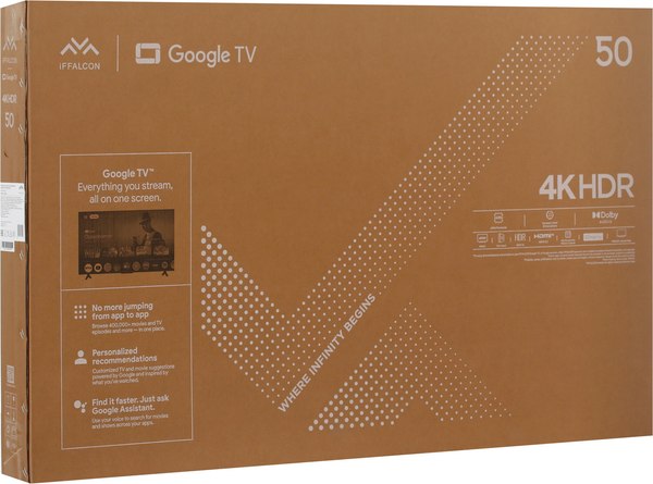 Изображение товара Телевизор iFFALCON 50" 50U65