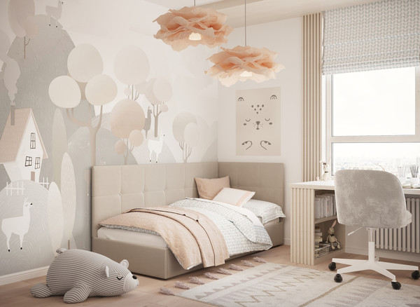 Изображение товара Кровать-тахта Moon Family 1261 / MF013171