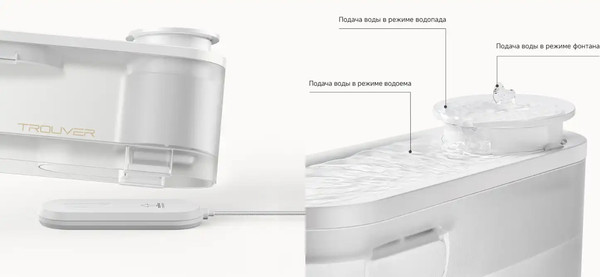 Изображение товара Поилка автоматическая для животных Trouver WF10 Pro / PWB20A