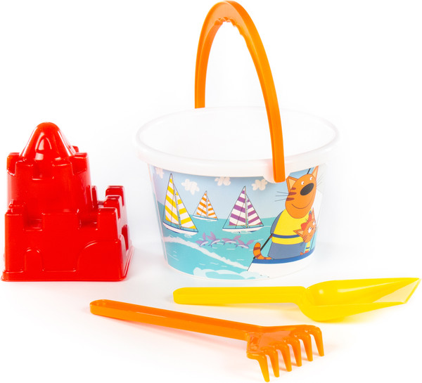 Изображение товара Набор игрушек для песочницы Полесье Три кота №12 / 61298