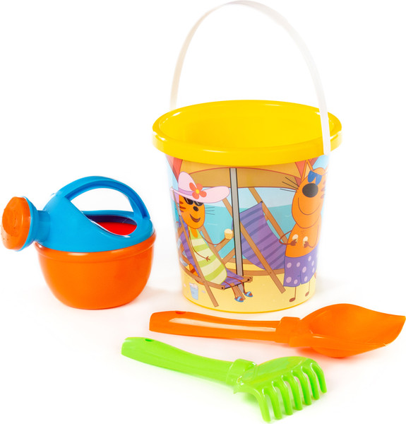 Изображение товара Набор игрушек для песочницы Полесье Три кота №14 / 61311