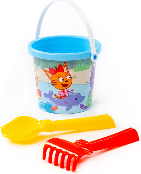 Изображение товара Набор игрушек для песочницы Полесье Три кота №7 / 73645