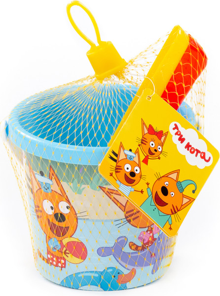 Изображение товара Набор игрушек для песочницы Полесье Три кота №7 / 73645