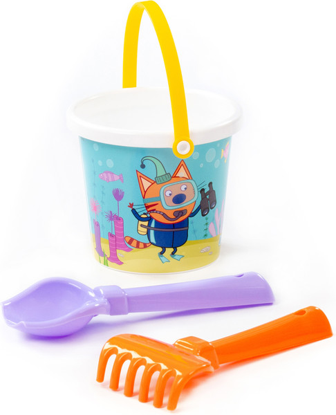 Изображение товара Набор игрушек для песочницы Полесье Три кота №7 / 73645