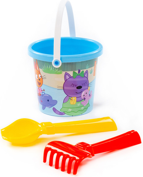 Изображение товара Набор игрушек для песочницы Полесье Три кота №7 / 73645