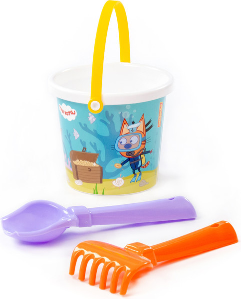 Изображение товара Набор игрушек для песочницы Полесье Три кота №7 / 73645