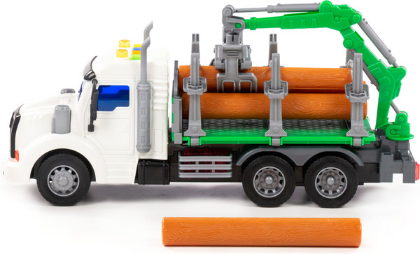 Изображение товара Лесовоз игрушечный Полесье Профи / 96180 (зеленый)