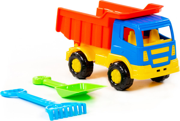 Изображение товара Самосвал игрушечный Полесье №303: Тема / 61151 (красный)