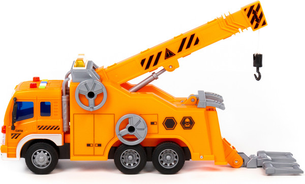 Изображение товара Эвакуатор игрушечный Полесье Сити №2 / 59004 (оранжевый)