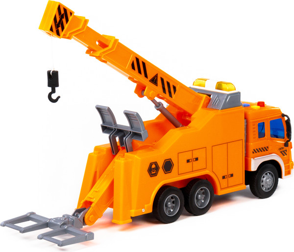 Изображение товара Эвакуатор игрушечный Полесье Сити №2 / 59004 (оранжевый)