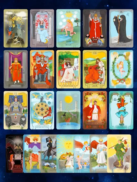 Изображение товара Гадальные карты АСТ Таро Древо Сефирот. Источник магической силы (9785171589479 Журавлев Николай)