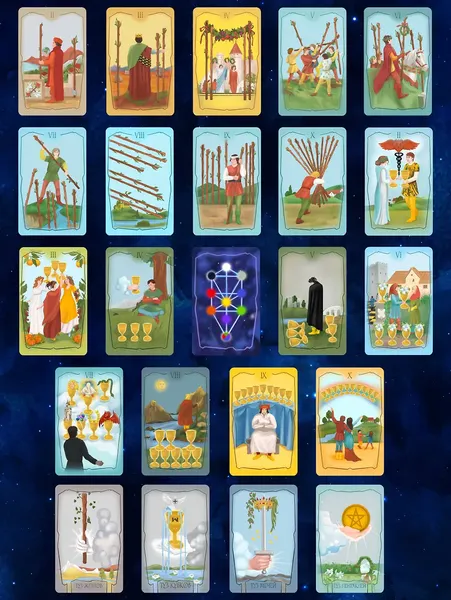 Изображение товара Гадальные карты АСТ Таро Древо Сефирот. Источник магической силы (9785171589479 Журавлев Николай)