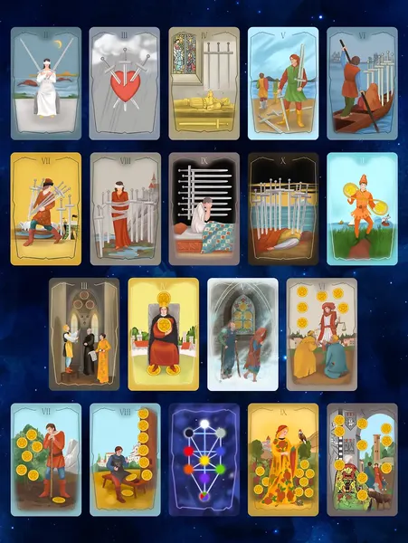 Изображение товара Гадальные карты АСТ Таро Древо Сефирот. Источник магической силы (9785171589479 Журавлев Николай)