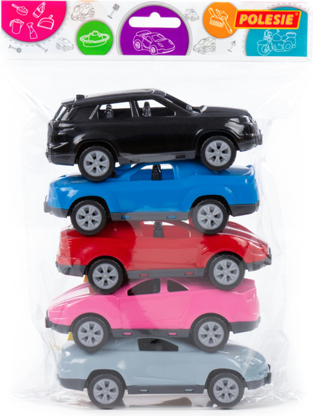 Изображение товара Набор игрушечных автомобилей Полесье Оптима / 58922 (5шт)