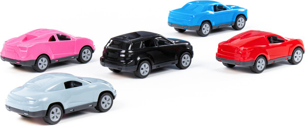 Изображение товара Набор игрушечных автомобилей Полесье Оптима / 58922 (5шт)