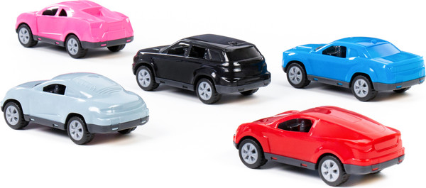 Изображение товара Набор игрушечных автомобилей Полесье Оптима / 58922 (5шт)