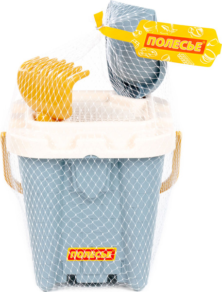 Изображение товара Набор игрушек для песочницы Полесье №692 / 74403 (серо-голубой)