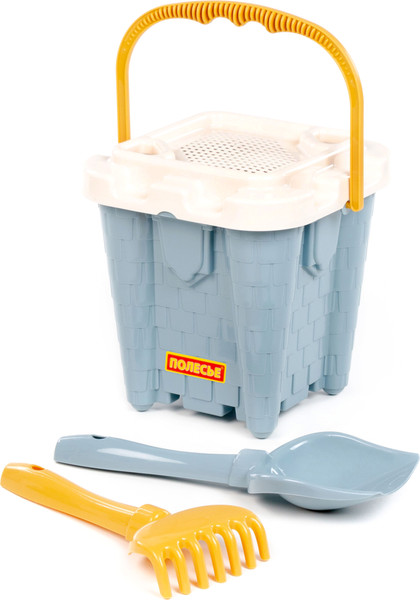 Изображение товара Набор игрушек для песочницы Полесье №692 / 74403 (серо-голубой)