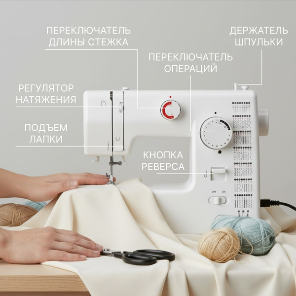 Изображение товара Швейная машина Sundays Home SH-2121