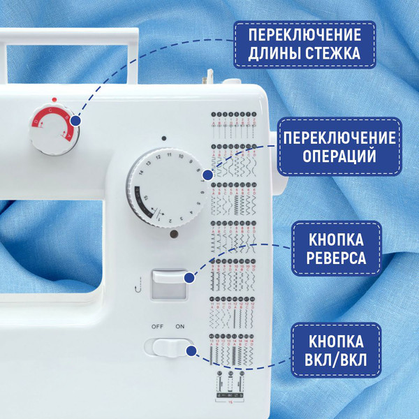 Изображение товара Швейная машина Sundays Home SH-2121