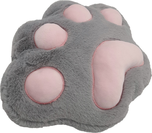 Изображение товара Подушка-игрушка Soffy Лапка серая / 5.613.9