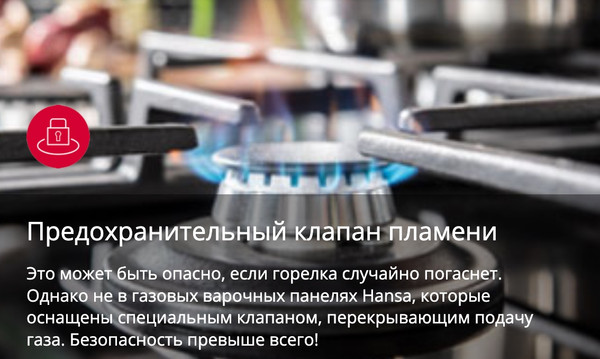 Изображение товара Плита газовая Hansa FCMX58259