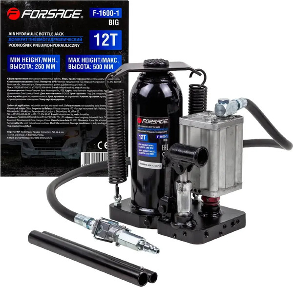 Изображение товара Бутылочный домкрат Forsage F-1600-1 Big (1778)