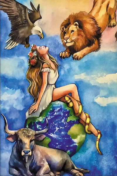 Изображение товара Гадальные карты АСТ Таро Источник Творения. Creative Tarot (9785171590833 Росси Марджори)