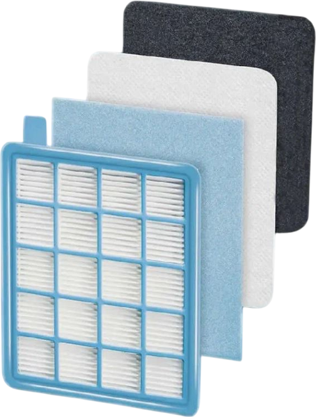 Изображение товара Комплект фильтров для пылесоса Dr.Electro Philips FC84, 86, 93, 95 / FP-86 (4шт)