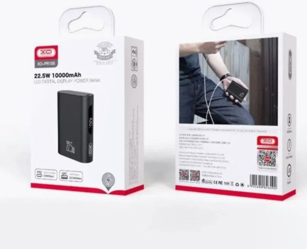 Изображение товара Портативное зарядное устройство XO PD20W+QC22.5W 10000 мАч PR155