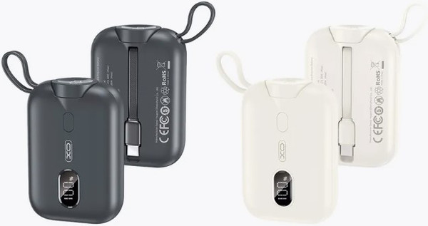 Изображение товара Портативное зарядное устройство XO 20W 10000 мАч PR260 (белый)