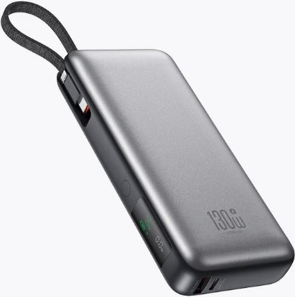 Изображение товара Портативное зарядное устройство XO 130W 20000 мАч PR268