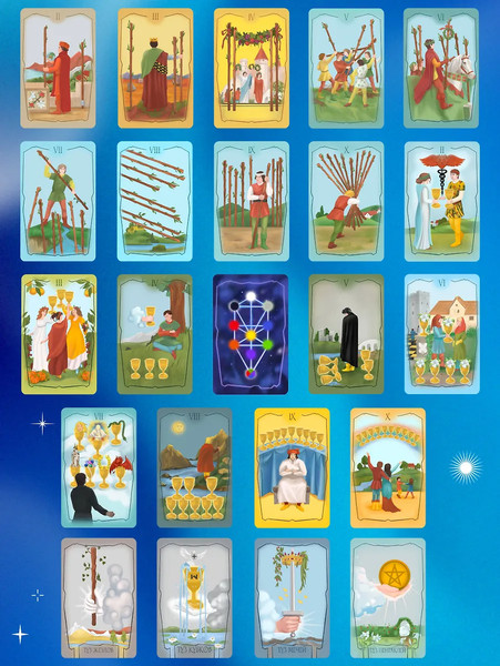 Изображение товара Гадальные карты АСТ Таро Сефиротическая магия. Сила Древа Жизни (9785171589486 Журавлев Николай)