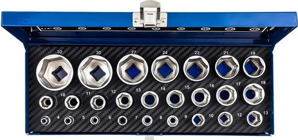 Изображение товара Набор головок слесарных Scheppach Sch-50121G (60020)