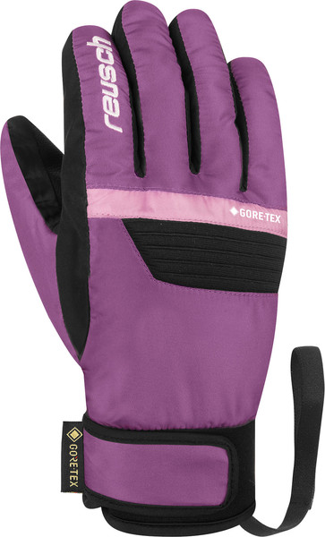 Изображение товара Перчатки лыжные Reusch Bolt Sc Gore-Tex Junior / 6461306_7218 (р.5, Black/Pur Sapp)