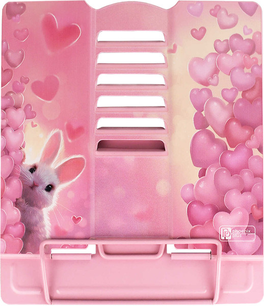 Изображение товара Подставка для книг Феникс+ Зайка в сердечках / 69350