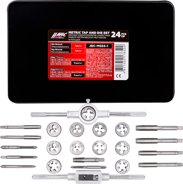Изображение товара Резьбонарезной набор JBC M024-1 (64893)