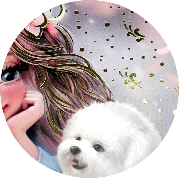 Изображение товара Скетчбук Феникс+ Блондинка с собачкой / 70456