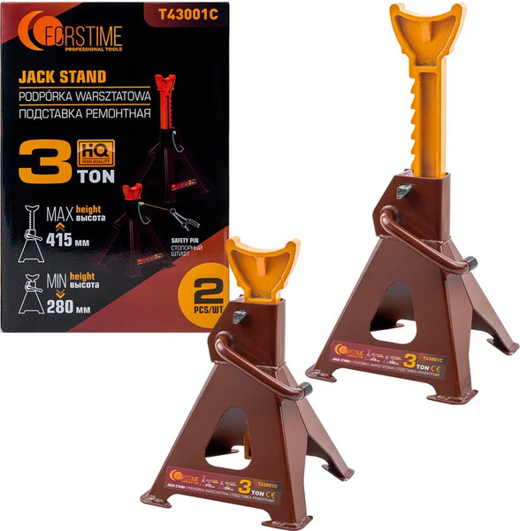 Изображение товара Набор подставок под автомобиль Forstime FT-T43001C (65026)