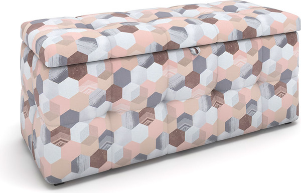 Изображение товара Банкетка Rivalli Деко (Honey combs beige ЦД)