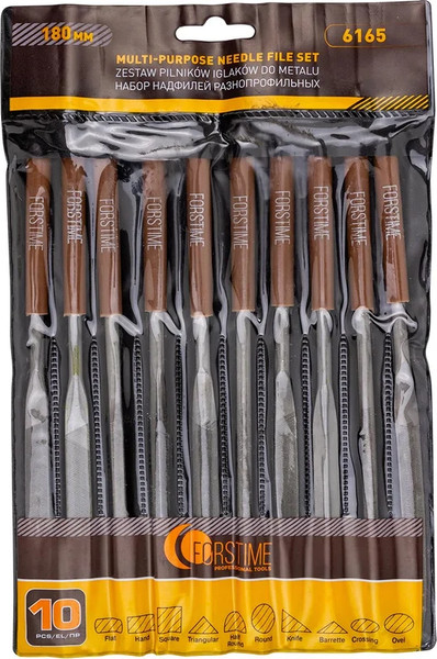 Изображение товара Набор надфилей Forstime FT-6165 (60887)