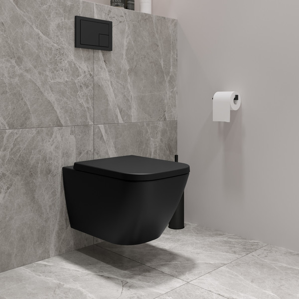 Изображение товара Унитаз подвесной Lauter Nuremberg 21811B (черный)