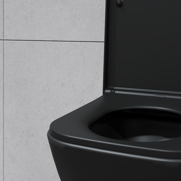 Изображение товара Унитаз подвесной Lauter Nuremberg 21811B (черный)