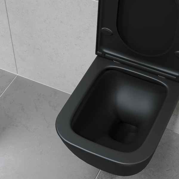 Изображение товара Унитаз подвесной Lauter Nuremberg 21811B (черный)