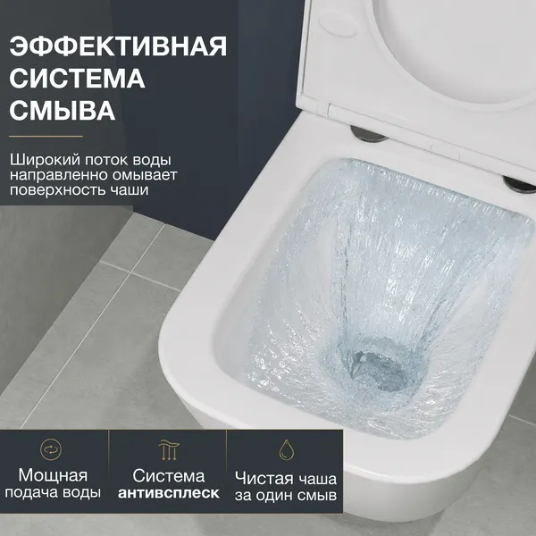 Изображение товара Унитаз подвесной Lauter Nuremberg 21811 (белый)
