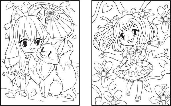 Изображение товара Раскраска Эксмо Маленькие и милые. Наряды. Раскраски, мягкая обложка