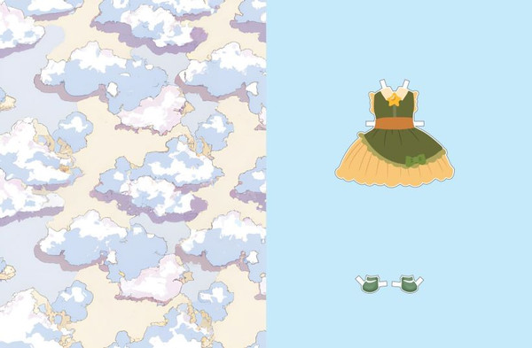 Изображение товара Раскраска Эксмо Маленькие и милые. Наряды. Раскраски, мягкая обложка