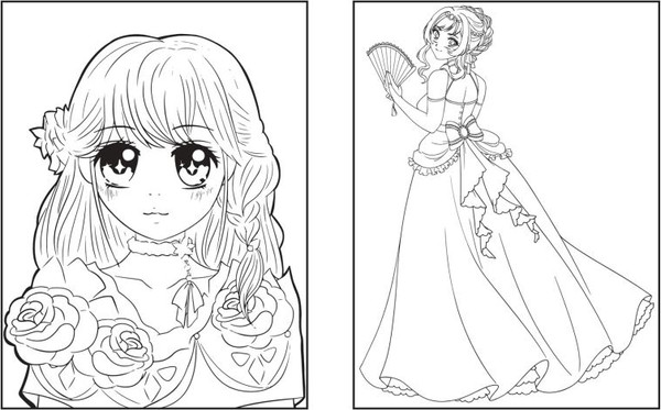 Изображение товара Раскраска Эксмо Утонченные и мечтательные. Наряды. Раскраски, мягкая обложка