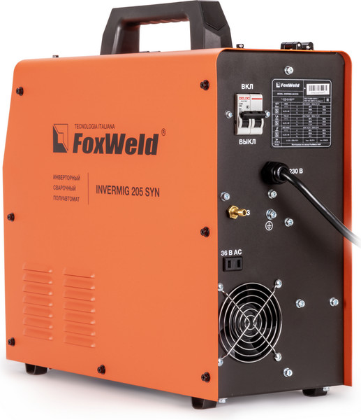 Изображение товара Полуавтомат сварочный FoxWeld Invermig 205 SYN / 9394