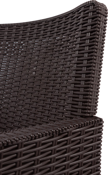 Изображение товара Диван садовый ВПМ Ротанг 2-х местный / 6199037 (темно-коричневый)